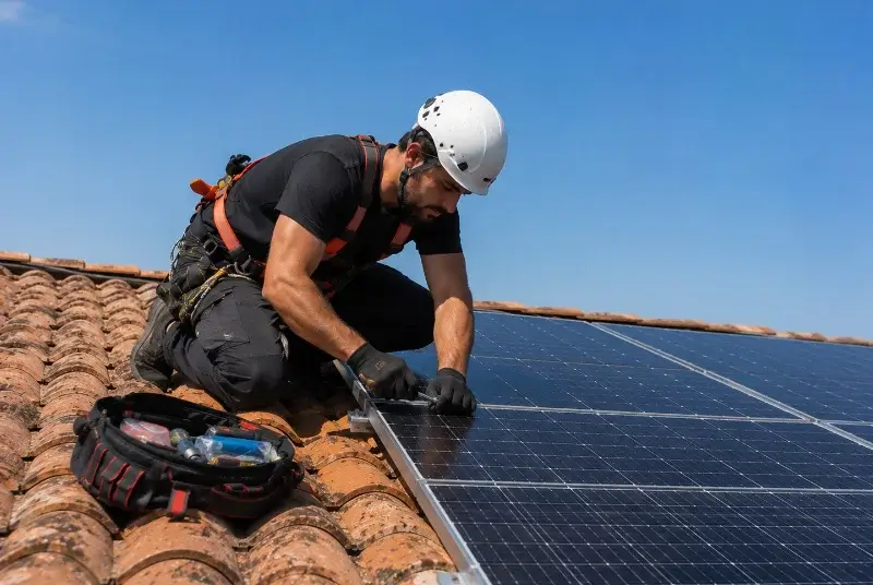 Maintenance et monitoring de panneaux solaires à Saint-Paul-lès-Durance