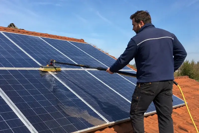 Nettoyage et entretien de panneaux solaires à Saint-Paul-lès-Durance